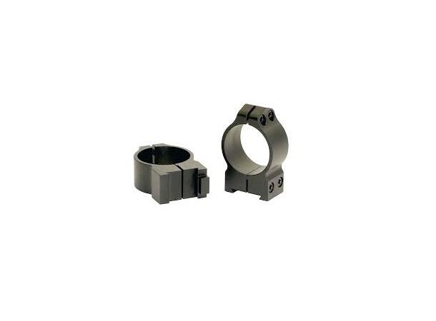 Warne Maxima CZ Fast 19mm 30mm Sort/Matt Warne Fast Ringmontasje for CZ 19mm 